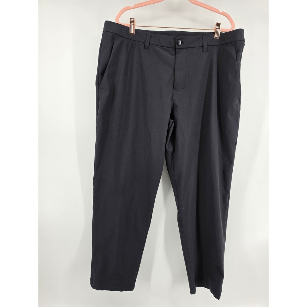 Lululemon Commission Pant Classic Black Mens Technical Chino Trousers